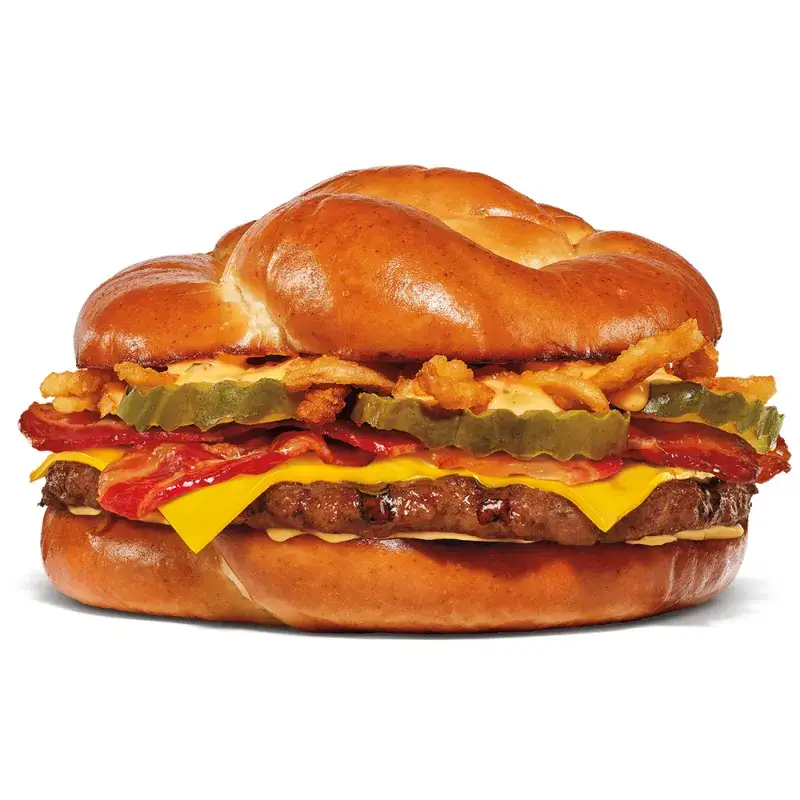 Game Day Pretzel Burger from Burger King