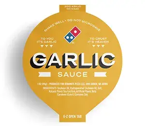 Garlic from Domino's