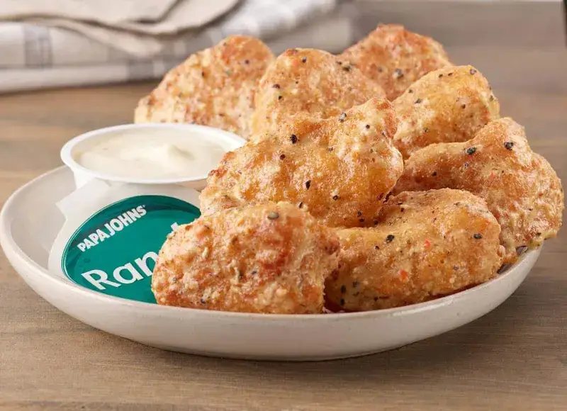 Garlic Parmesan Boneless Wings from Papa Johns