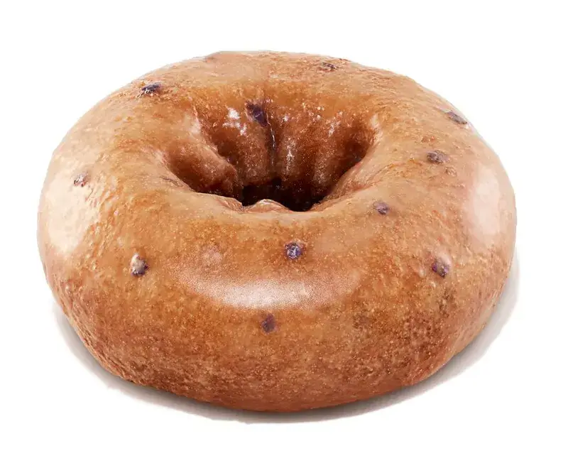 Glazed Blueberry Donut from Dunkin'