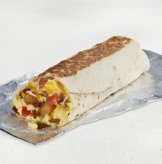 Grande Toasted Breakfast Burrito - Bacon from Taco Bell