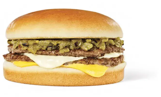 Green Chile Double from Whataburger