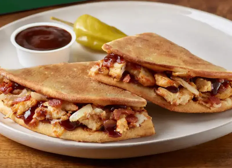 Grilled BBQ Chicken & Bacon Papadia from Papa Johns