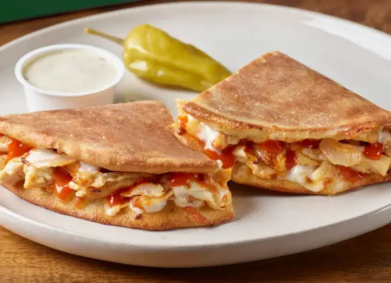 Grilled Buffalo Chicken Papadia from Papa Johns
