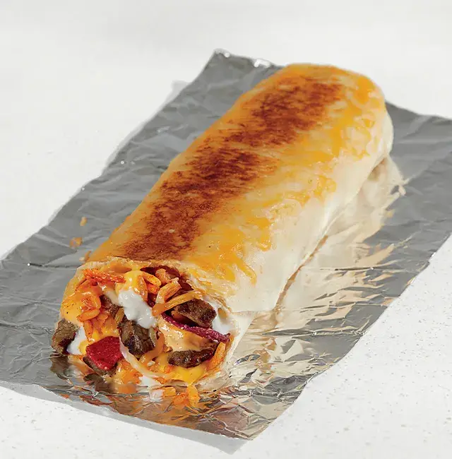 Grilled Cheese Burrito - Steak from Taco Bell