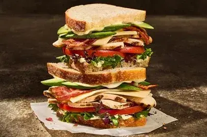 Grilled Chicken & Avo BLT on Country Rustic Sourdough from Panera Bread