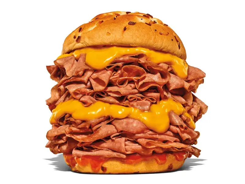 Half Pound Beef 'n Cheddar from Arby's