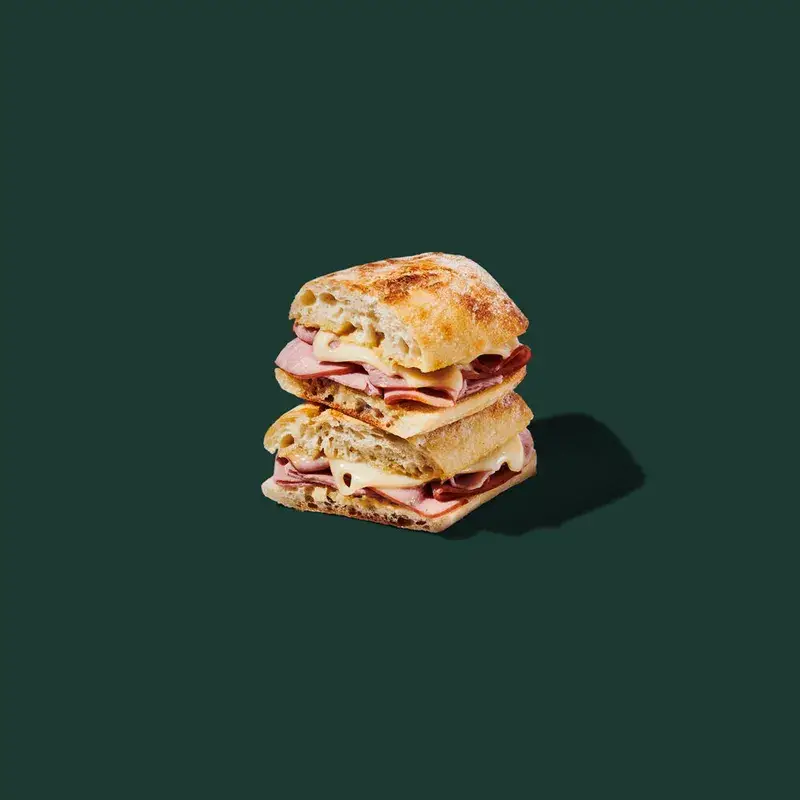 Ham & Swiss on Baguette from Starbucks