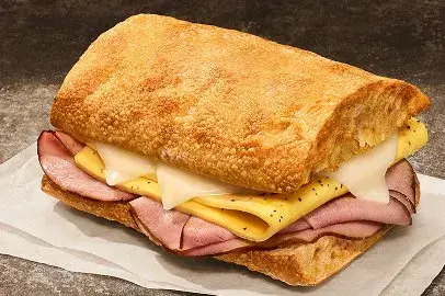 Ham, Egg & Cheese on Ciabatta from Panera Bread