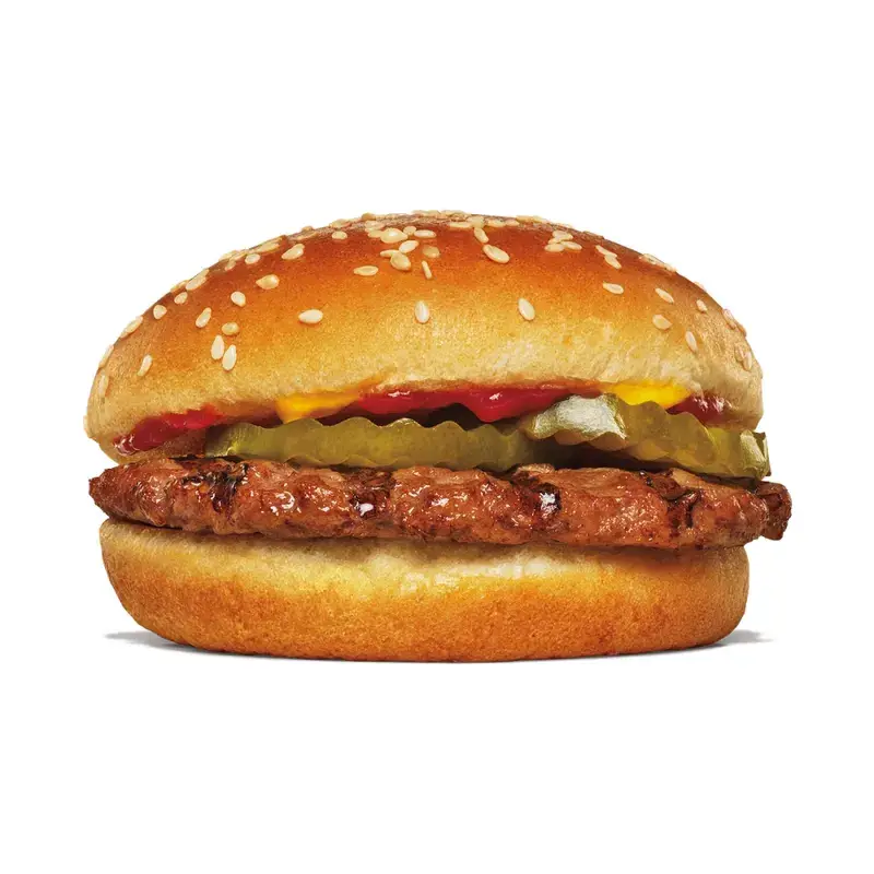 Hamburger from Burger King