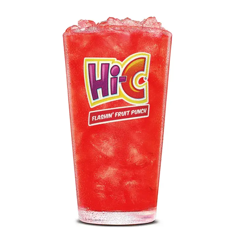 Hi-C Fruit Punch from Burger King