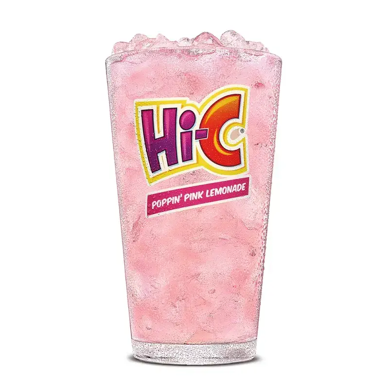 Hi-C Pink Lemonade from Burger King