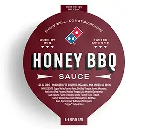 Honey BBQ from Domino's