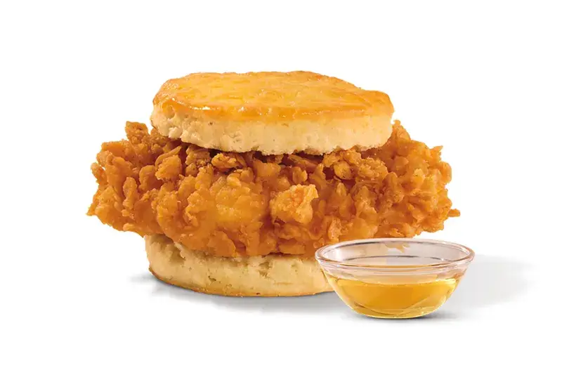 Honey Chicken Biscuit from Popeyes