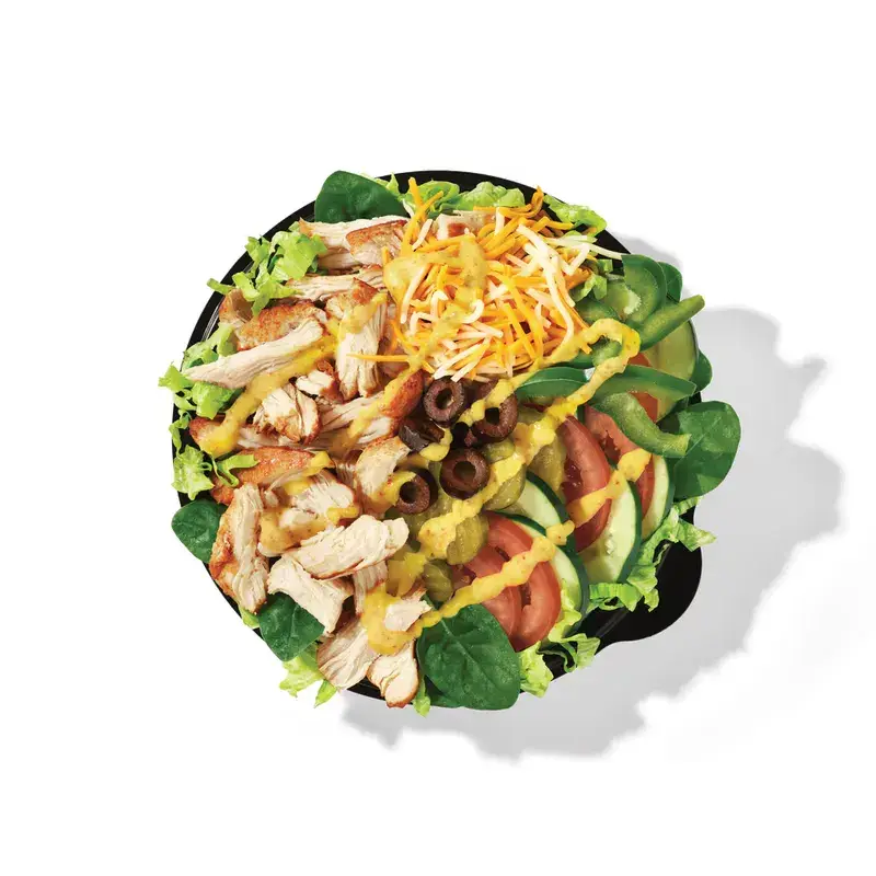 Honey Mustard Chicken Salad from Subway