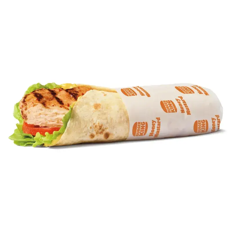 Honey Mustard Flame-Grilled Chicken Wrap from Burger King