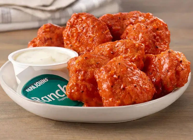 Hot Lemon Pepper Boneless Wings from Papa Johns