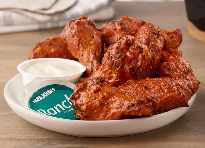 Hot Lemon Pepper Wings from Papa Johns