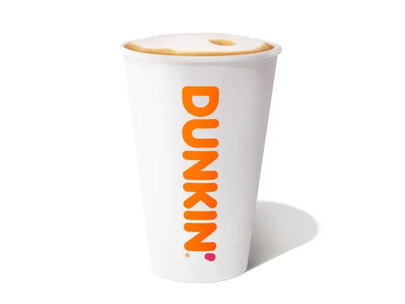 Hot Macchiato with Skim Milk from Dunkin'