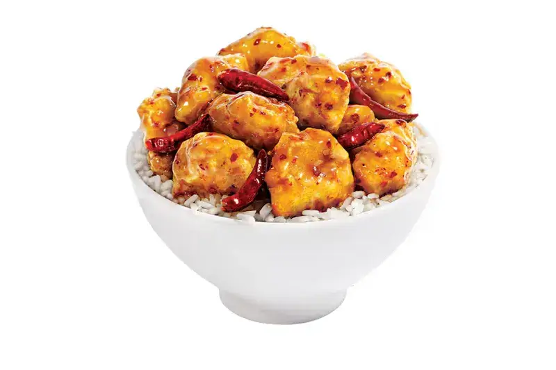 Hot Orange Chicken from Panda Express