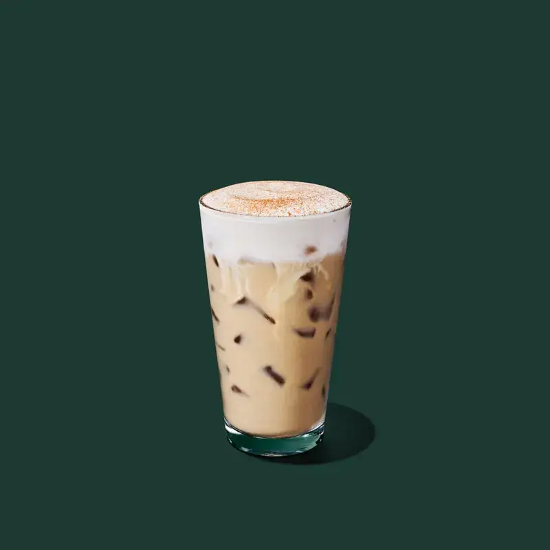 Iced Banana Bread Latte from Starbucks
