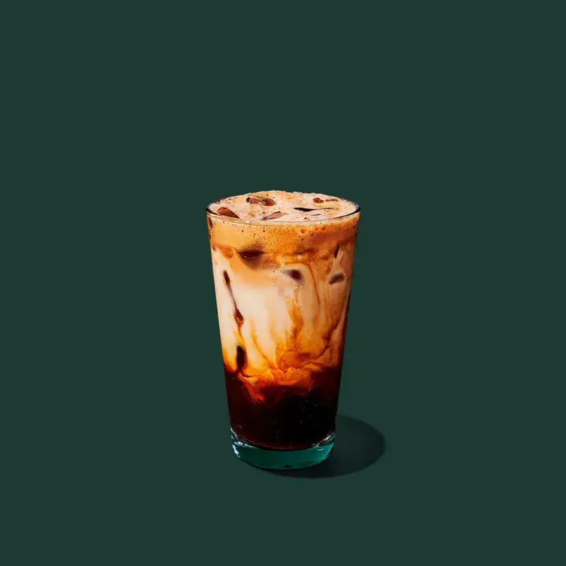 Iced Brown Sugar Oatmilk Shaken Espresso from Starbucks