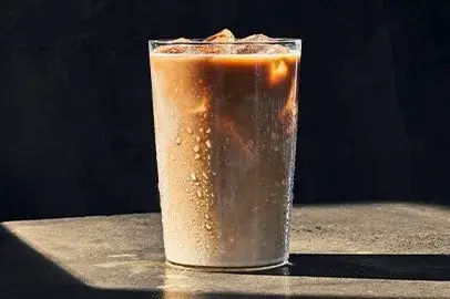 Iced Caffe Latte from Panera Bread