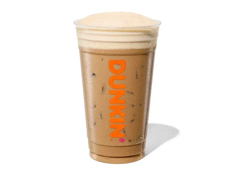 Iced Cappuccino with Almondmilk from Dunkin'