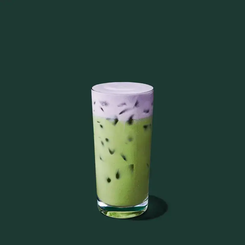 Iced Lavender Cream Matcha from Starbucks