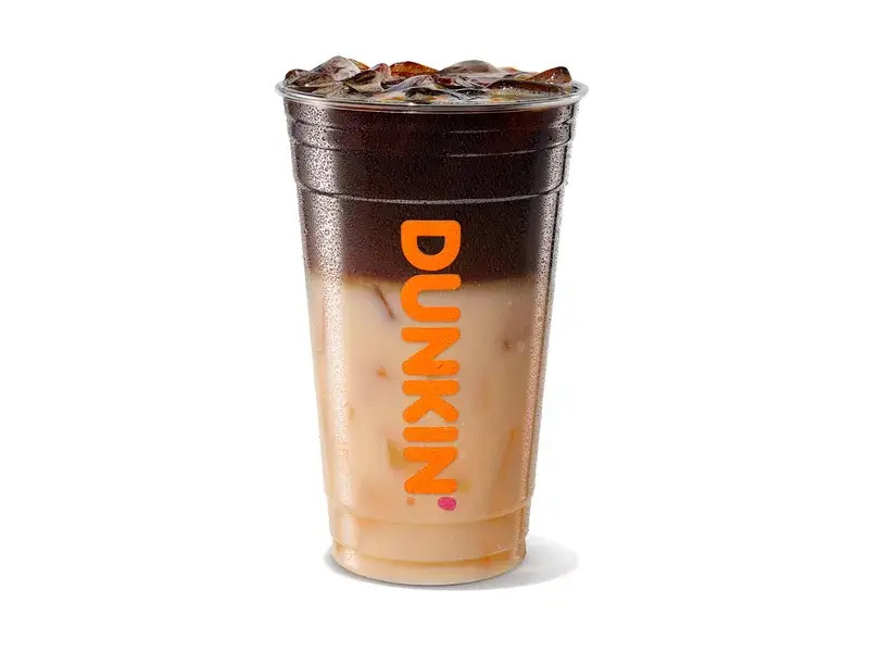 Iced Macchiato with Skim Milk and Sugar from Dunkin'