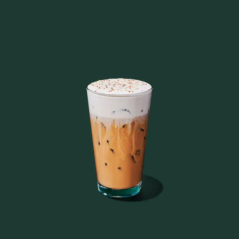 Iced Pecan Crunch Latte from Starbucks