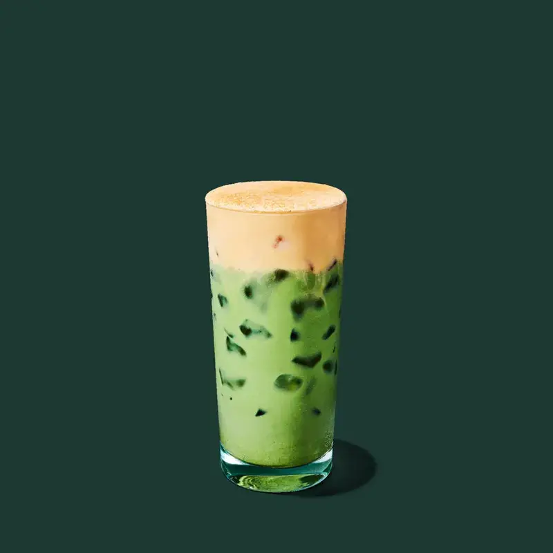 Iced Pumpkin Cream Matcha from Starbucks