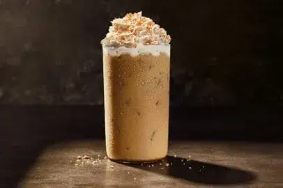 Iced Pumpkin Spice Latte from Panera Bread