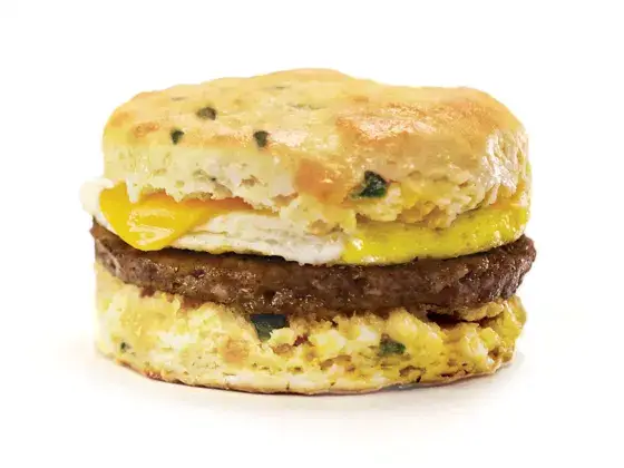 Jalapeño Cheddar Biscuit Sandwich from Whataburger