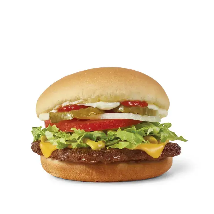 Jr. Cheeseburger Deluxe from Wendy's