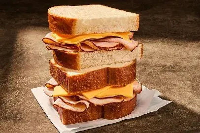 Kids Turkey & American Cheese on Classic White Loaf from Panera Bread