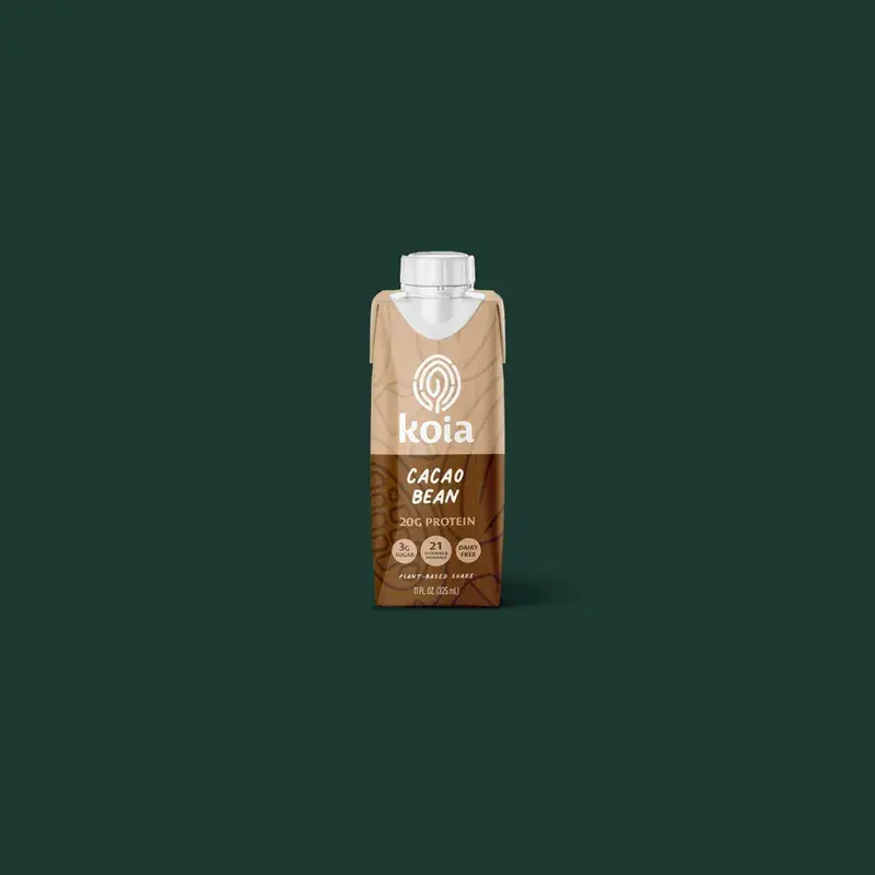 Koia Cacao Bean Nutrition Shake from Starbucks