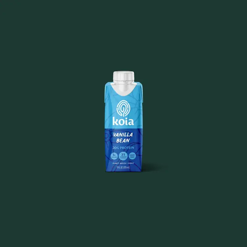 Koia Vanilla Bean Nutrition Shake from Starbucks