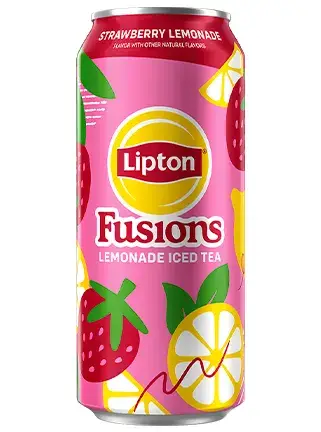 Lipton Fusions Strawberry Lemonade from Pizza Hut