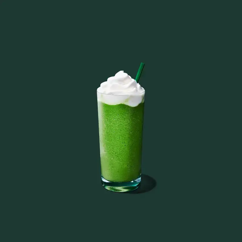 Matcha Crème Frappuccino Blended Beverage from Starbucks