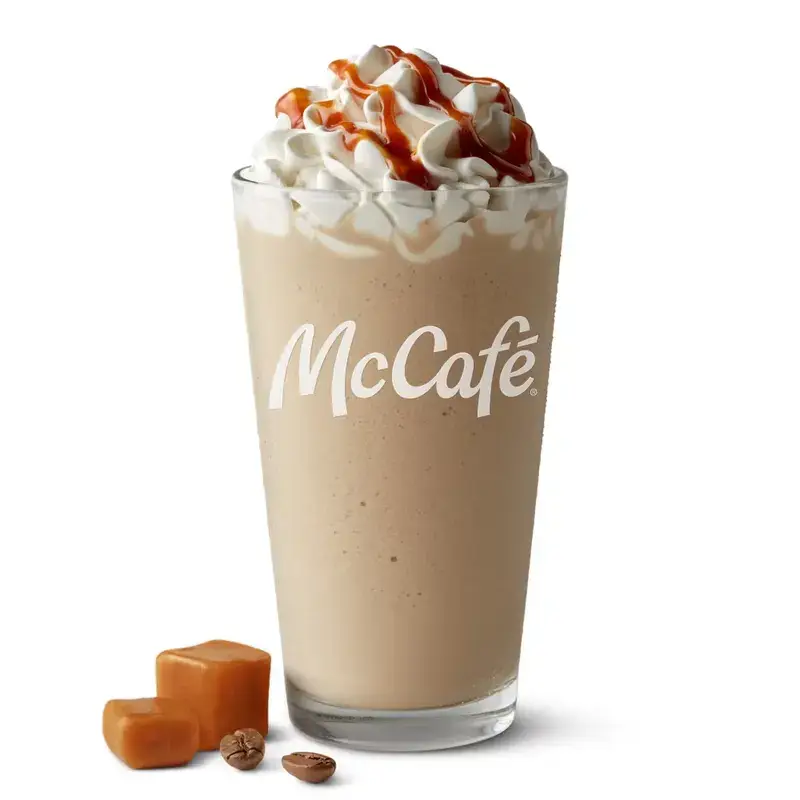 McCafé Caramel Frappé from McDonald’s