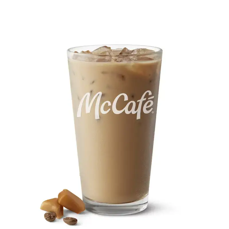 McCafé Iced Caramel Coffee from McDonald’s