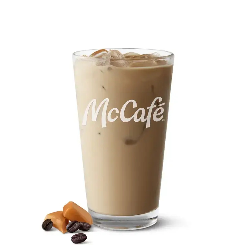 McCafé Iced Caramel Latte from McDonald’s