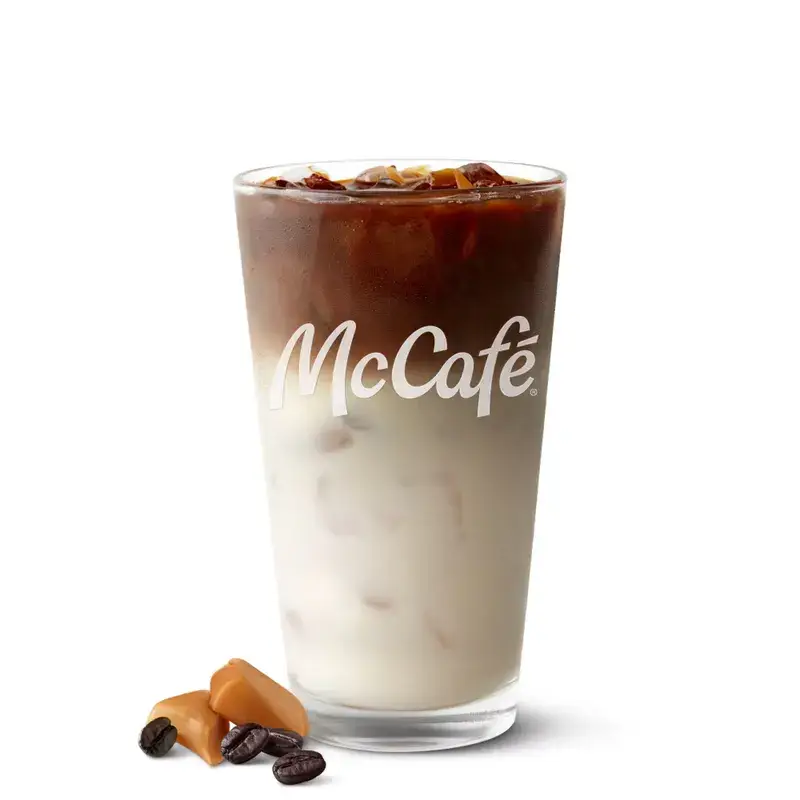 McCafé Iced Caramel Macchiato from McDonald’s