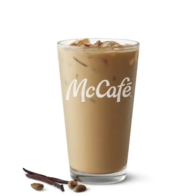 McCafé Iced French Vanilla Coffee from McDonald’s
