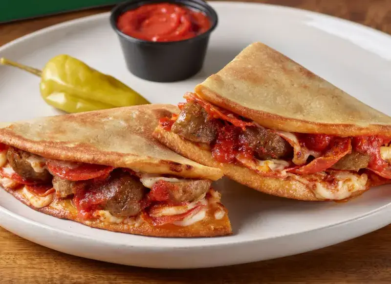 Meatball Pepperoni Papadia from Papa Johns