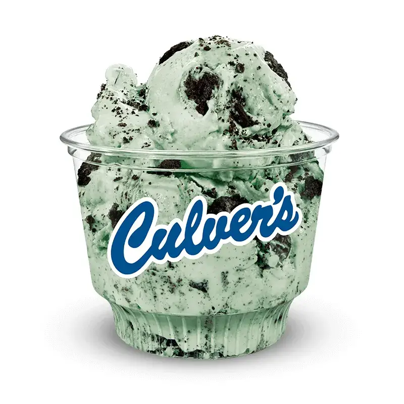 Mint Cookie Flavor of the Day from Culver's