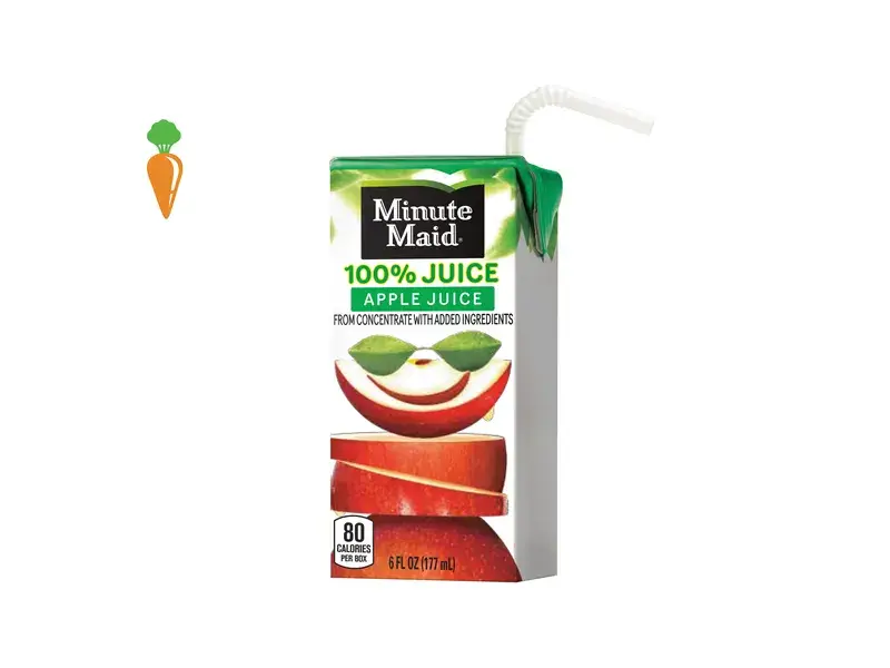 Minute Maid 100% Apple Juice Box from Sonic