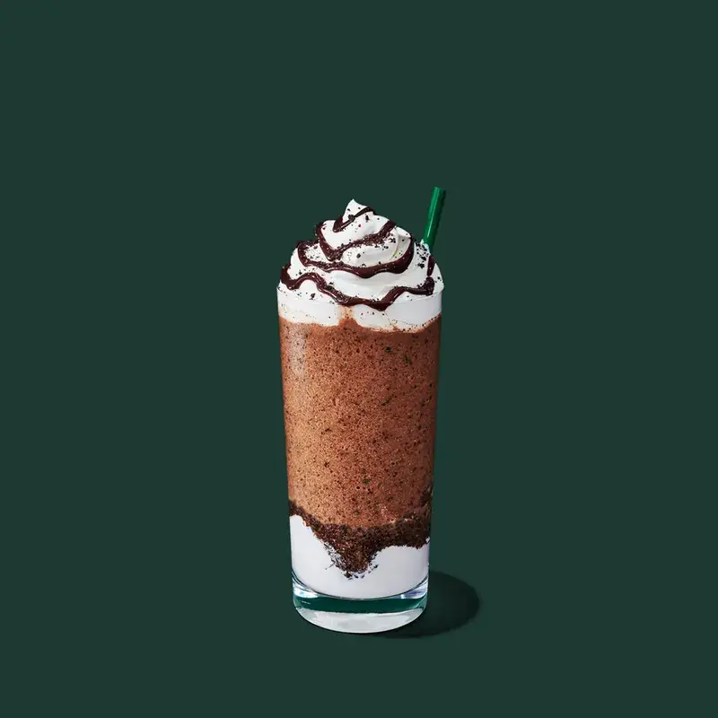 Mocha Cookie Crumble Frappuccino Blended Beverage from Starbucks