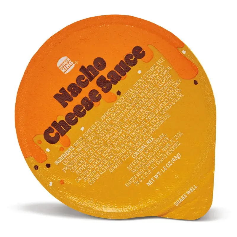 Nacho Cheese Sauce from Burger King